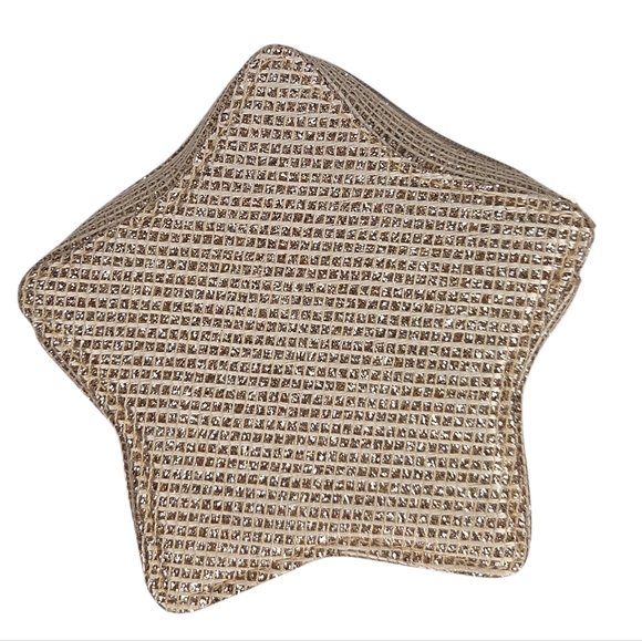 Christian Dior Star Gold Novelty Holiday Pouch - New - Picture 4 of 5